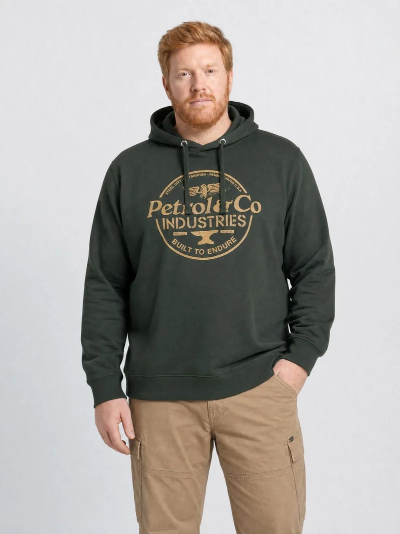 Plus Size hoodie met print ridgeview