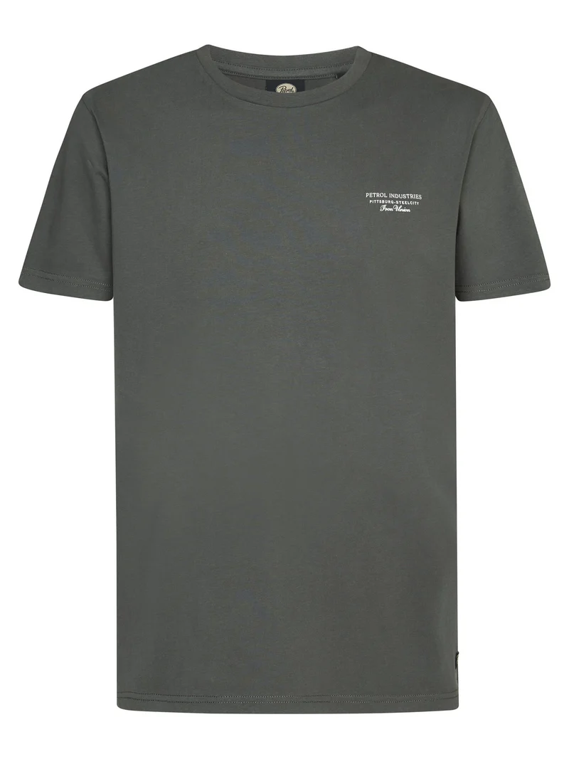 Katoenen T-shirt met print road