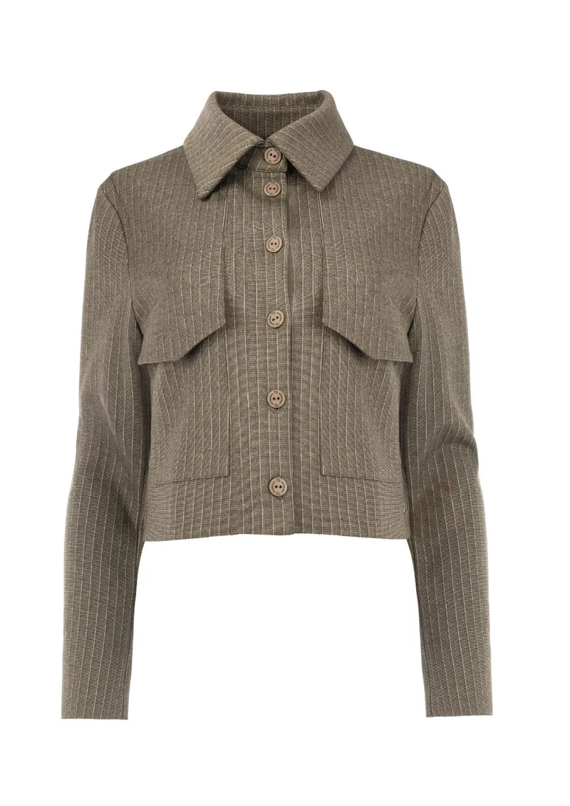 FleurK Knit Pinstripe