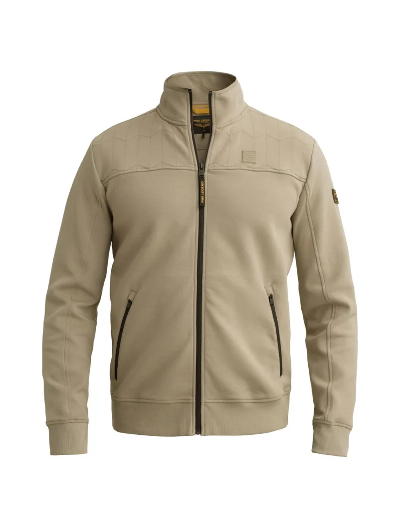 Zip jacket interlock sweat