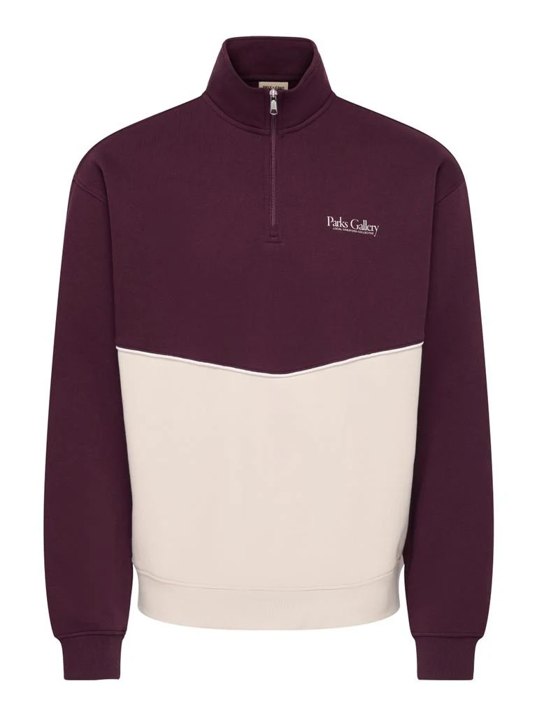 ONSCERES RLX HALF ZIP PARKS H