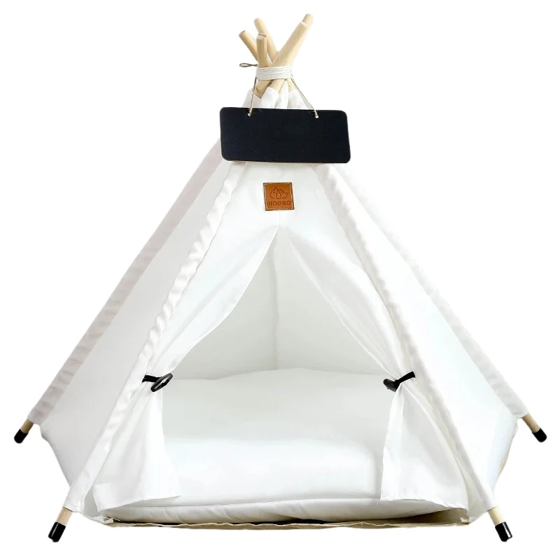 Huisdiertipi van canvas voor katten en honden