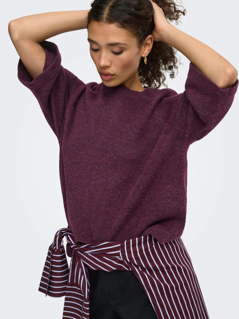 ONLSIMONI 3/4 PULLOVER KNT NO