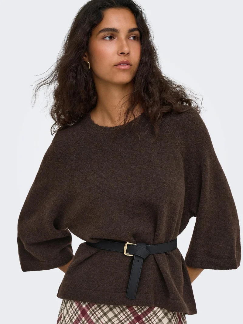 ONLSIMONI 3/4 PULLOVER KNT NO