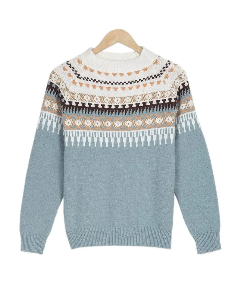 Dames Wintertrui Casual Stijl