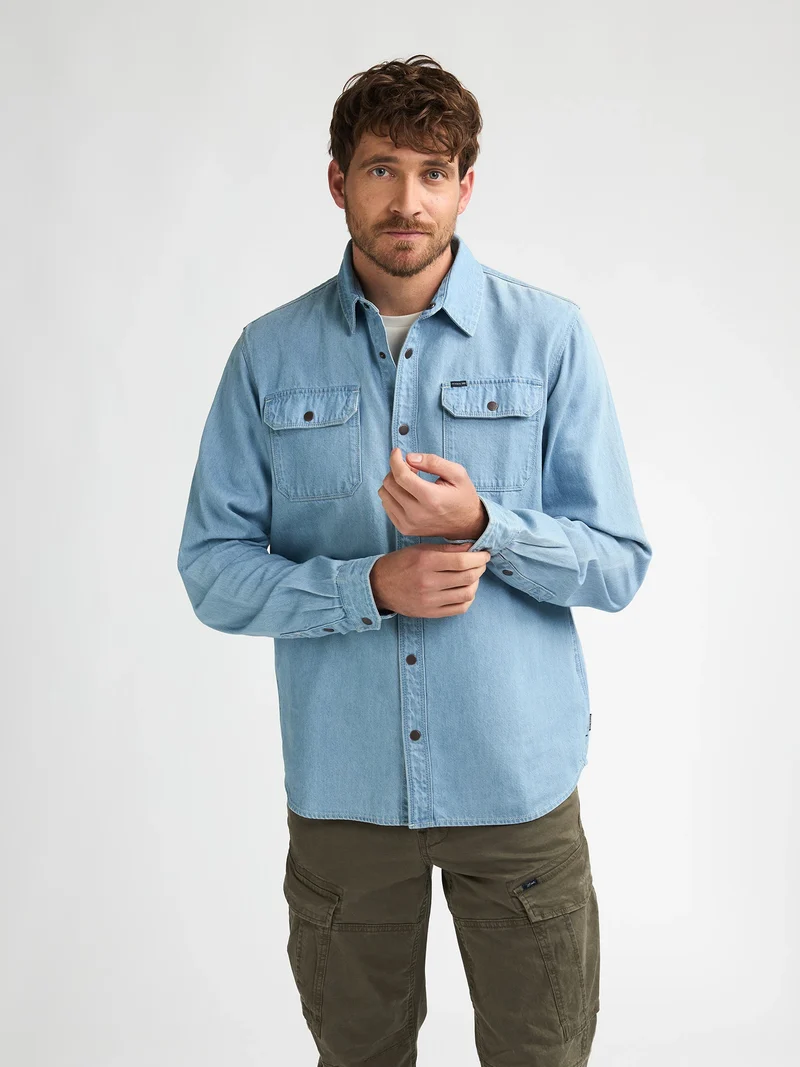 Denim Overhemd Regular Vertex