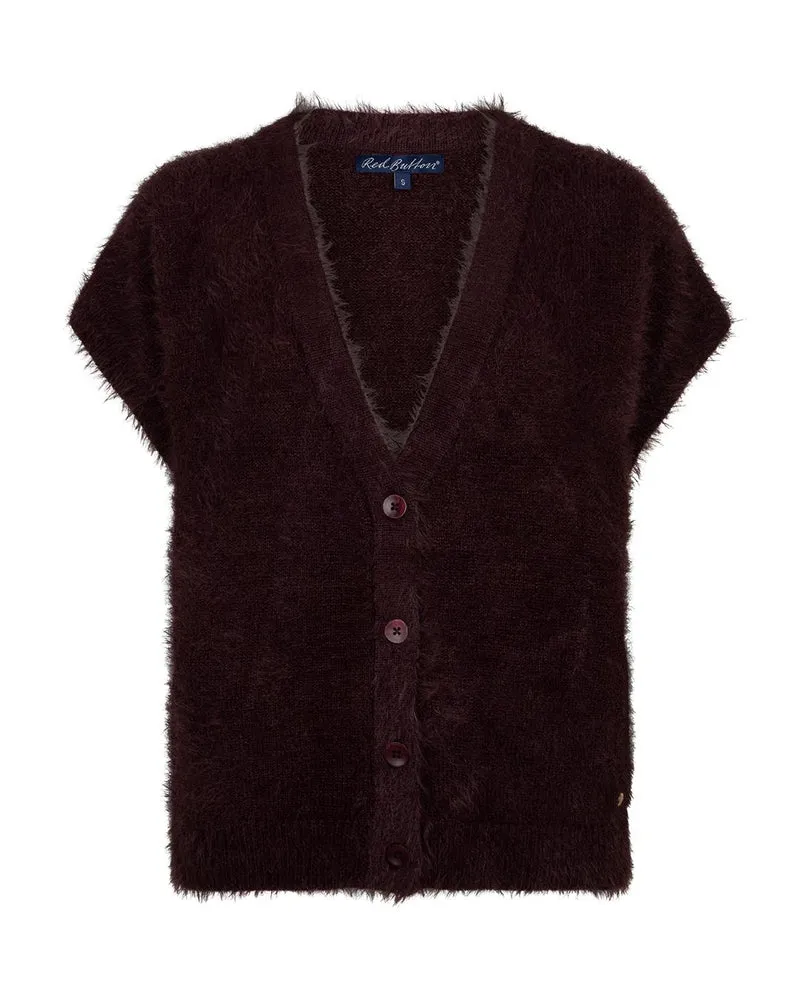 Sleeveless fuzzy