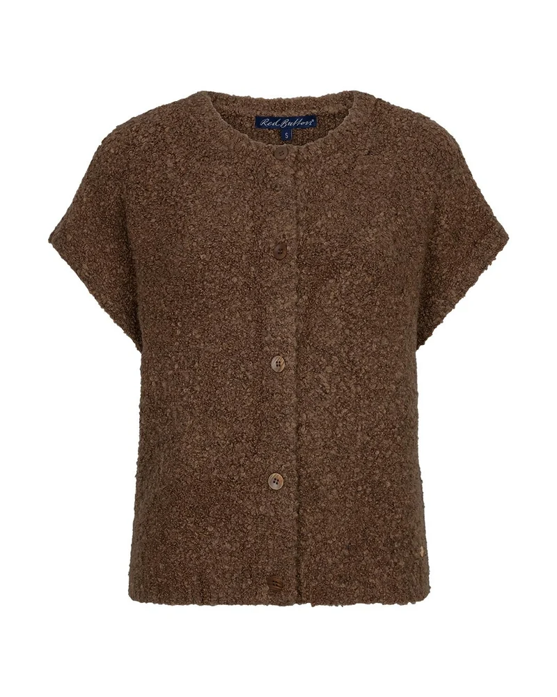 Sleeveless knit boucle