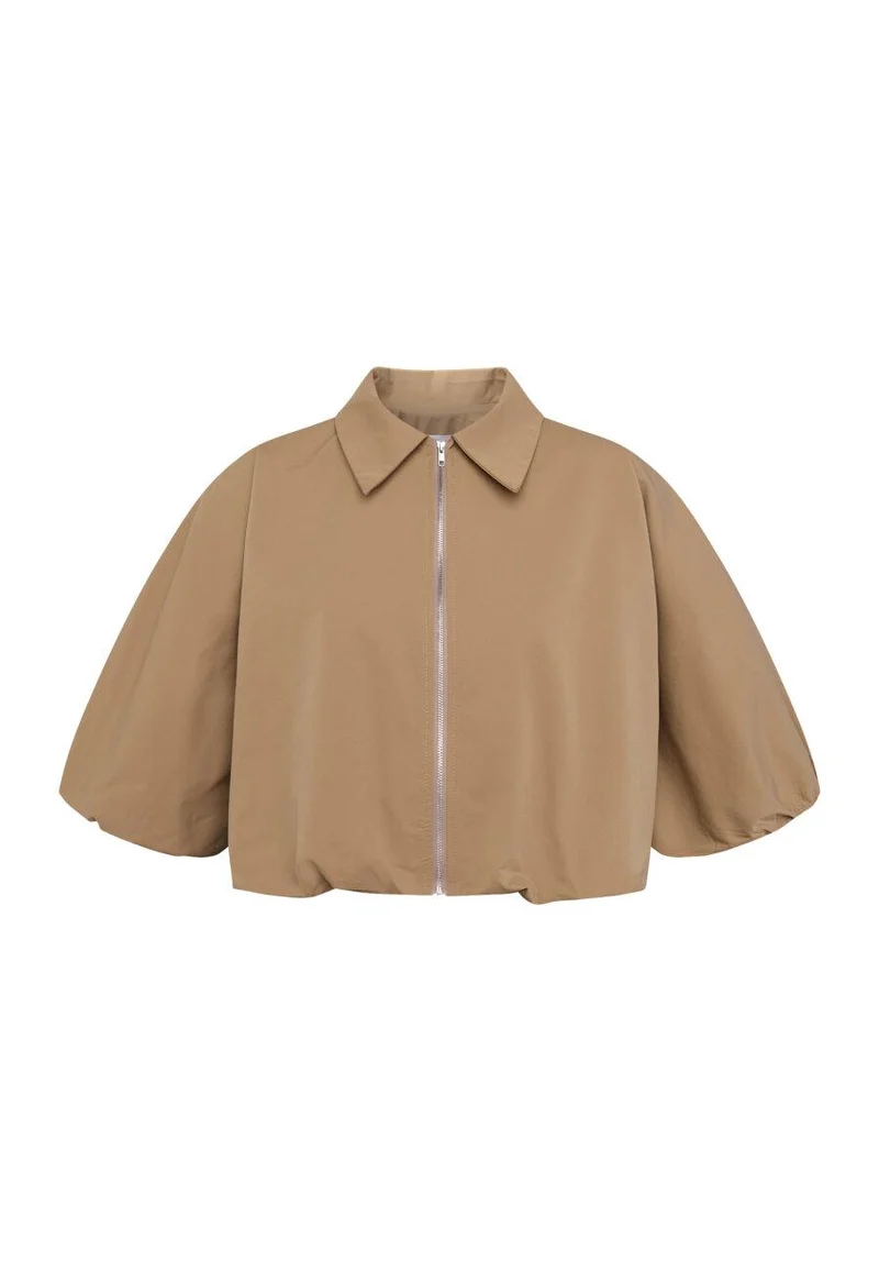 Jacket nelly-ja dark sand
