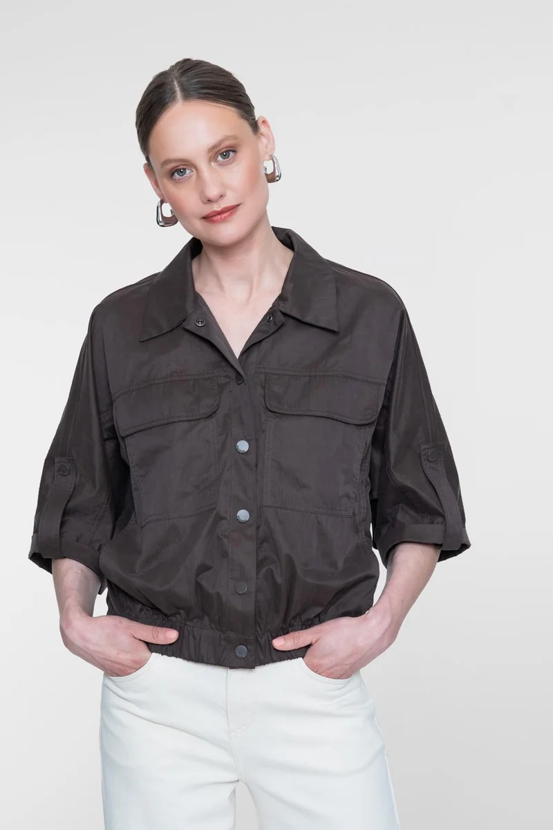 Jacket elastic waist