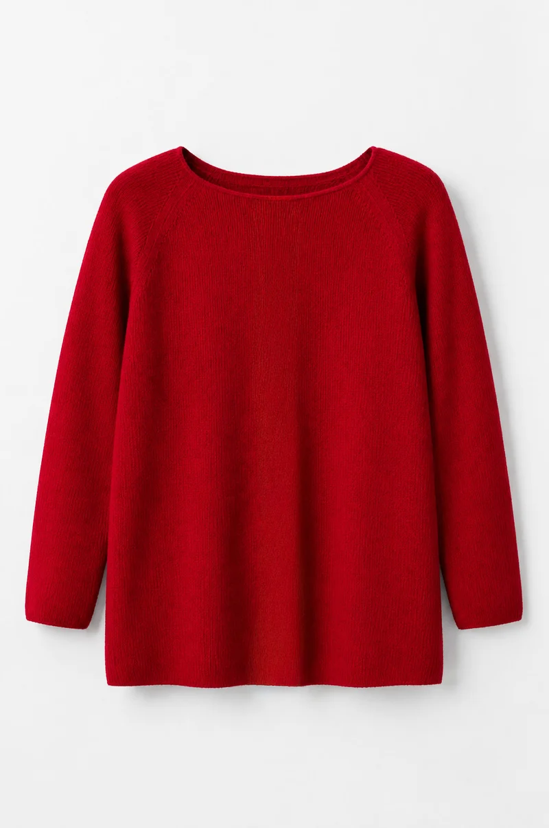 Elke 100% wol top - XS-S