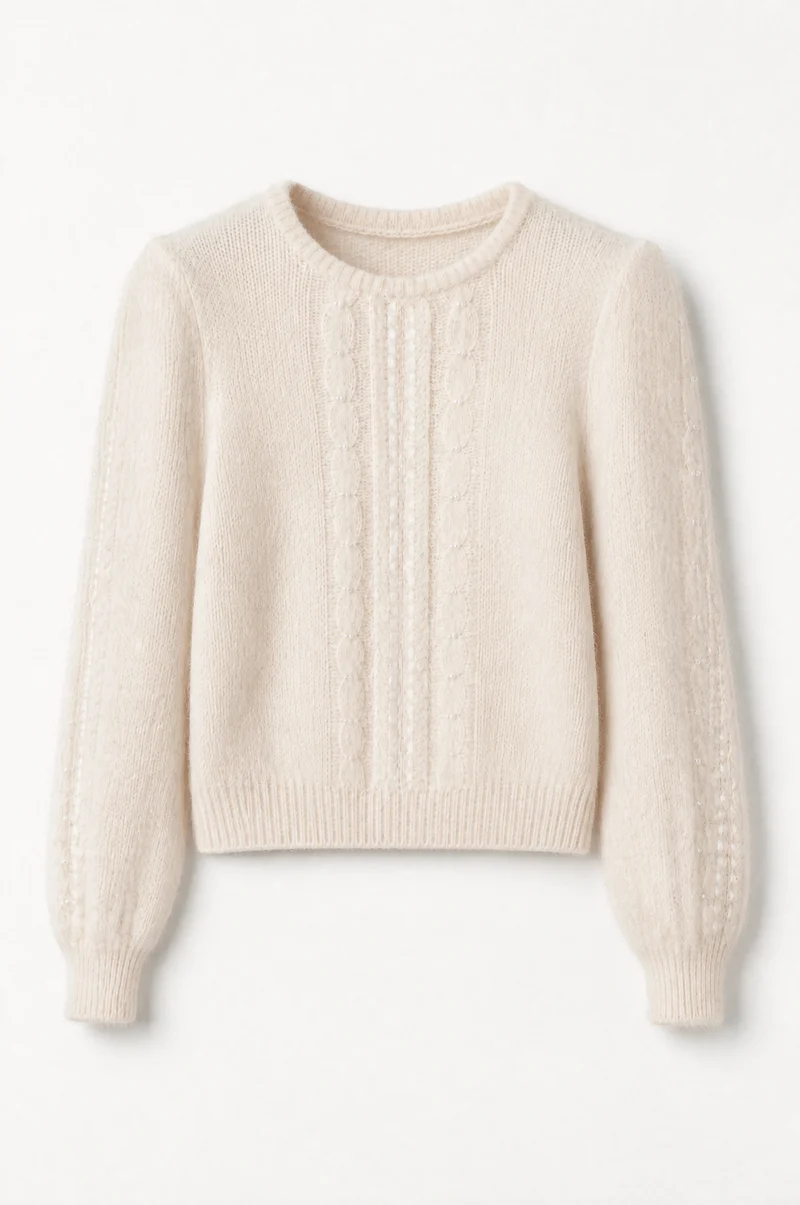Lotte angorawollen trui - S/M