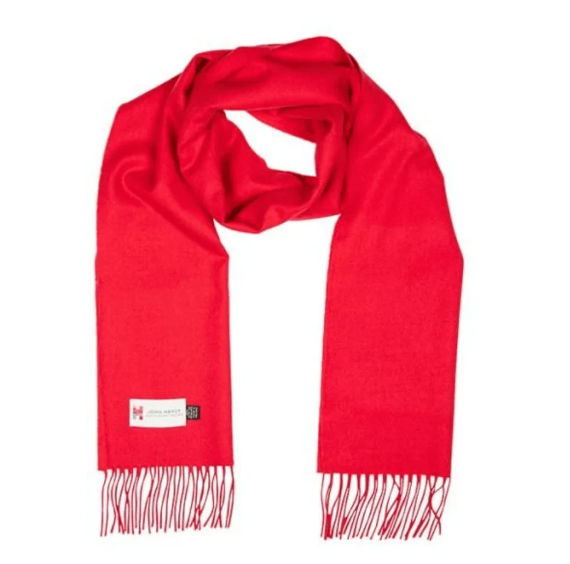 Merino Wollen Sjaal | Felrood