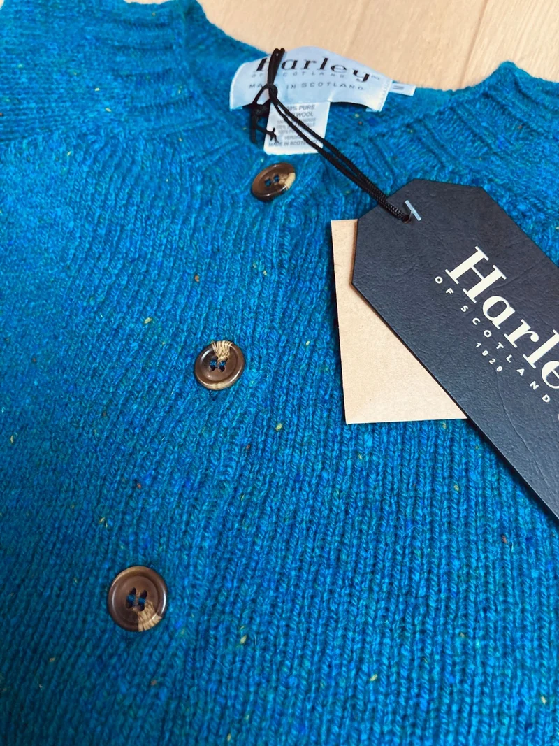 Harley of Scotland Shetland Vest Dames | Gigha