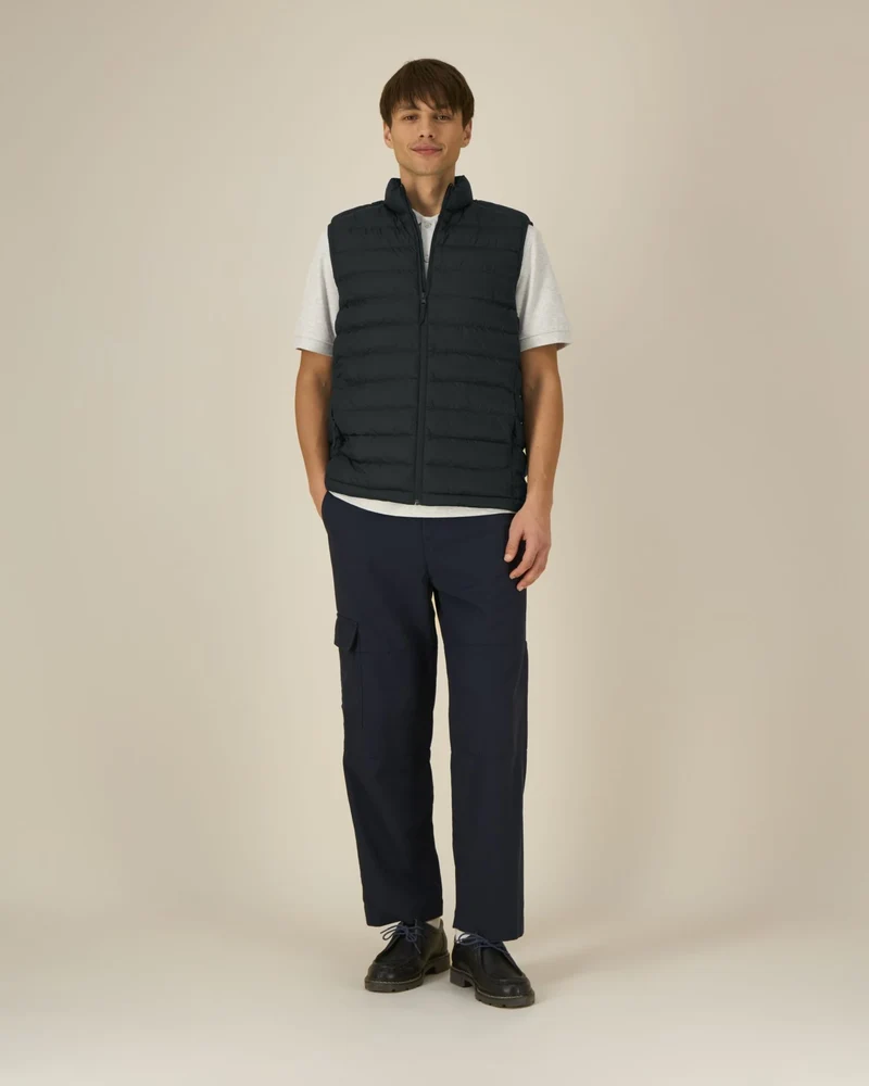 Bodywarmer gerecycled nylon om te personaliseren