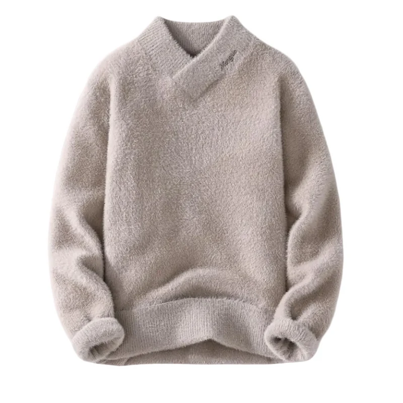 Dames Fleece Trui met Hoge V-hals