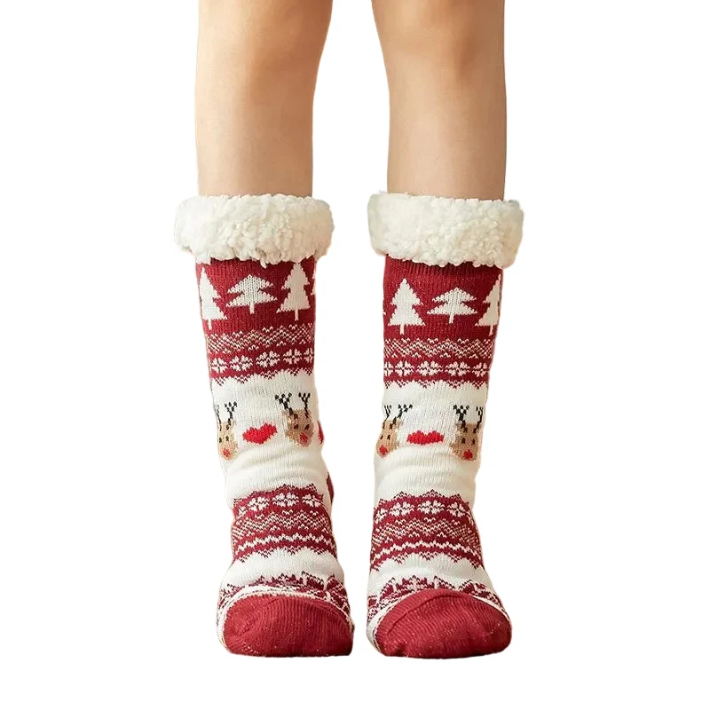 Dames Warme Sokken Antislip voor Koude Winterdagen