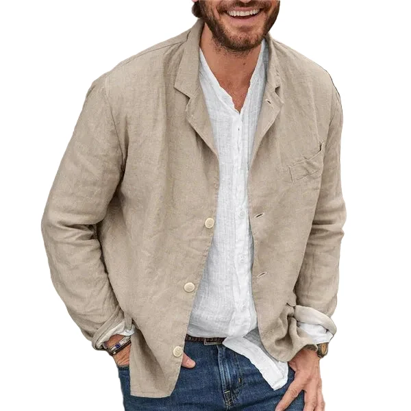 Herenjack Lichtgewicht Casual Stijl