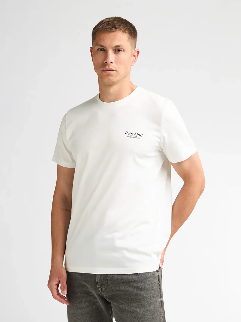T-shirt met print op de rug rivermill
