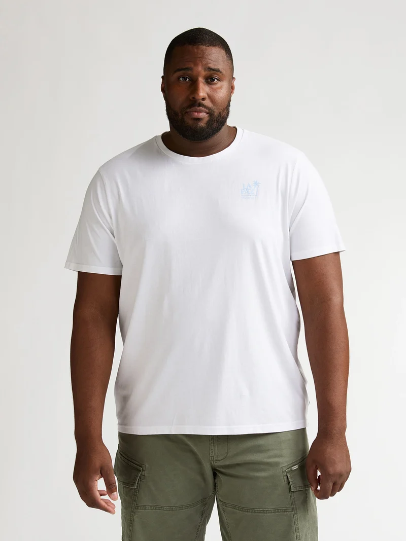 Plus Size Jersey T-shirt Titanio
