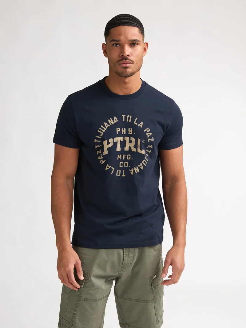 T-shirt met print Plata