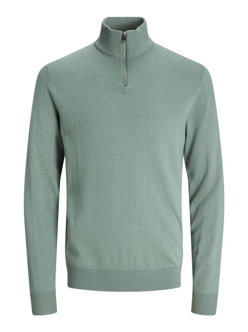 JJEEMIL KNIT HALF ZIP NOOS