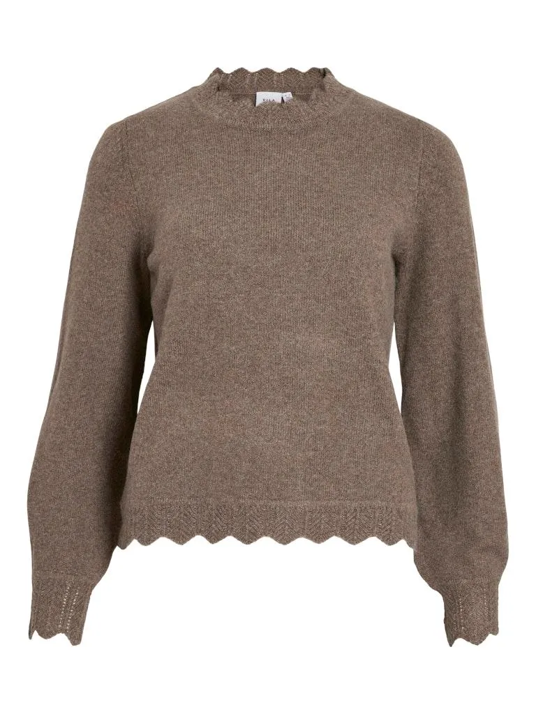 VINIKOLINA O-NECK L/S KNIT TO