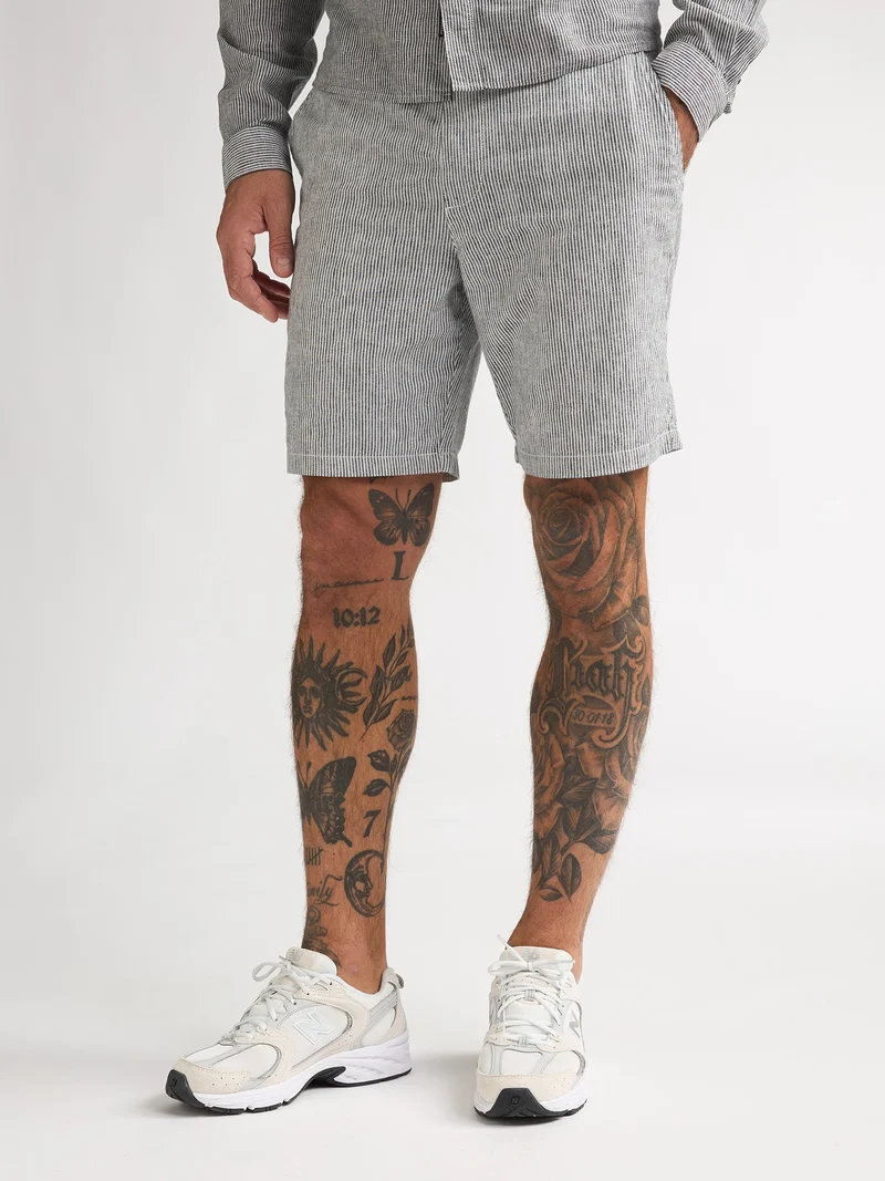 Twill chino short Inferno