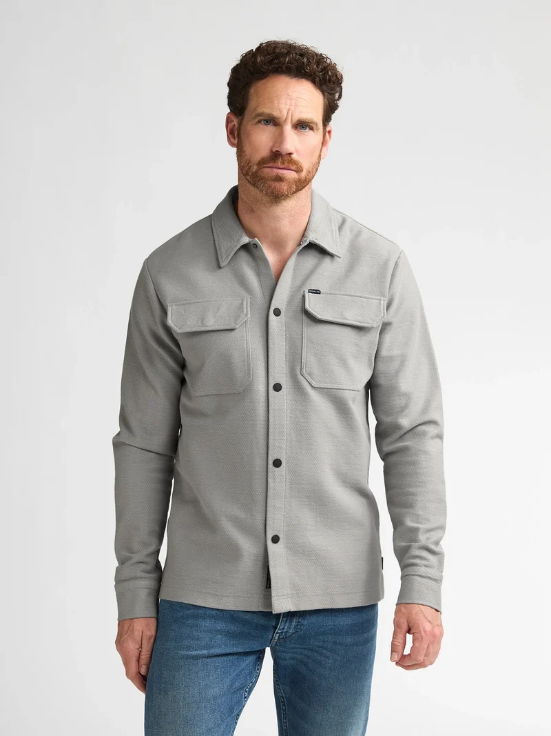 Katoenen utility overshirt forgemark