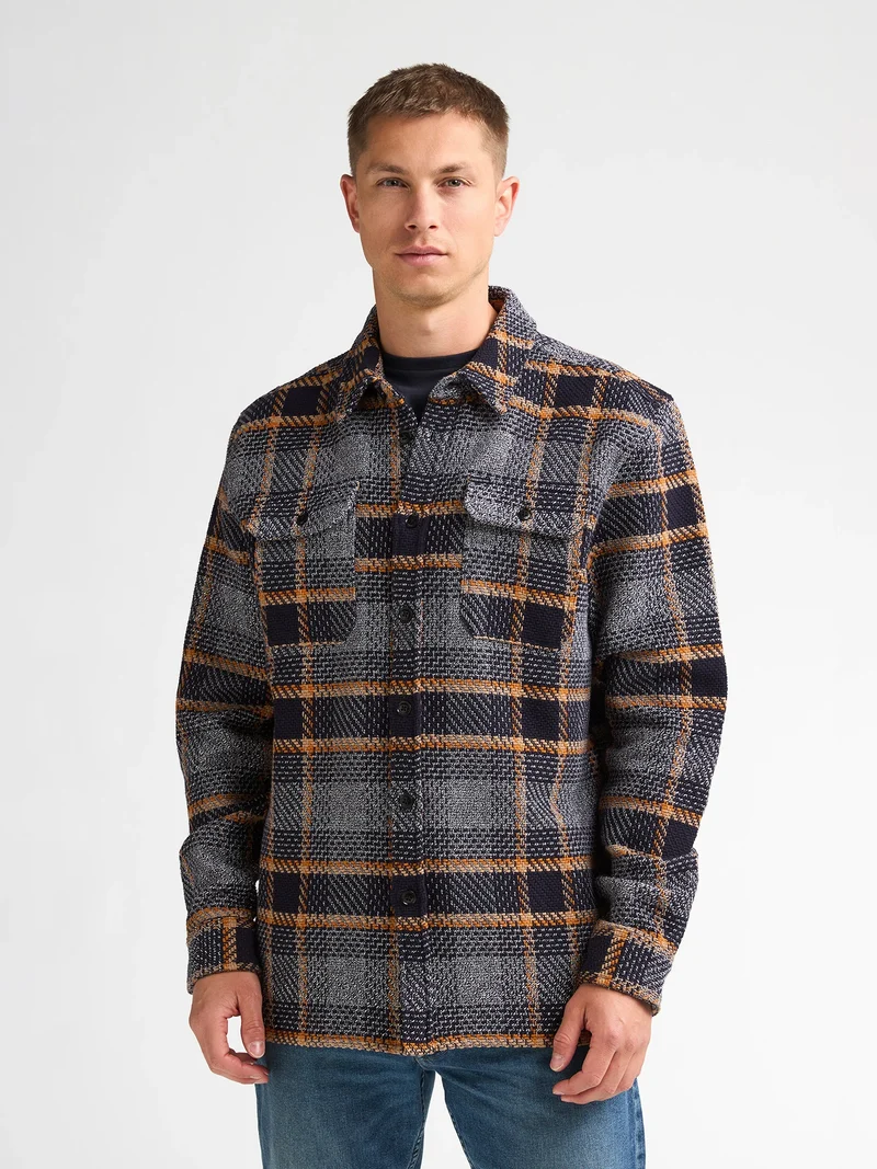 Geruit flanellen overshirt forgeworks