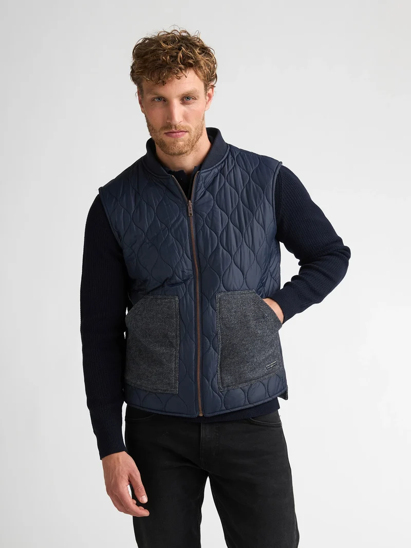 Reversible Gilet met rits milldock