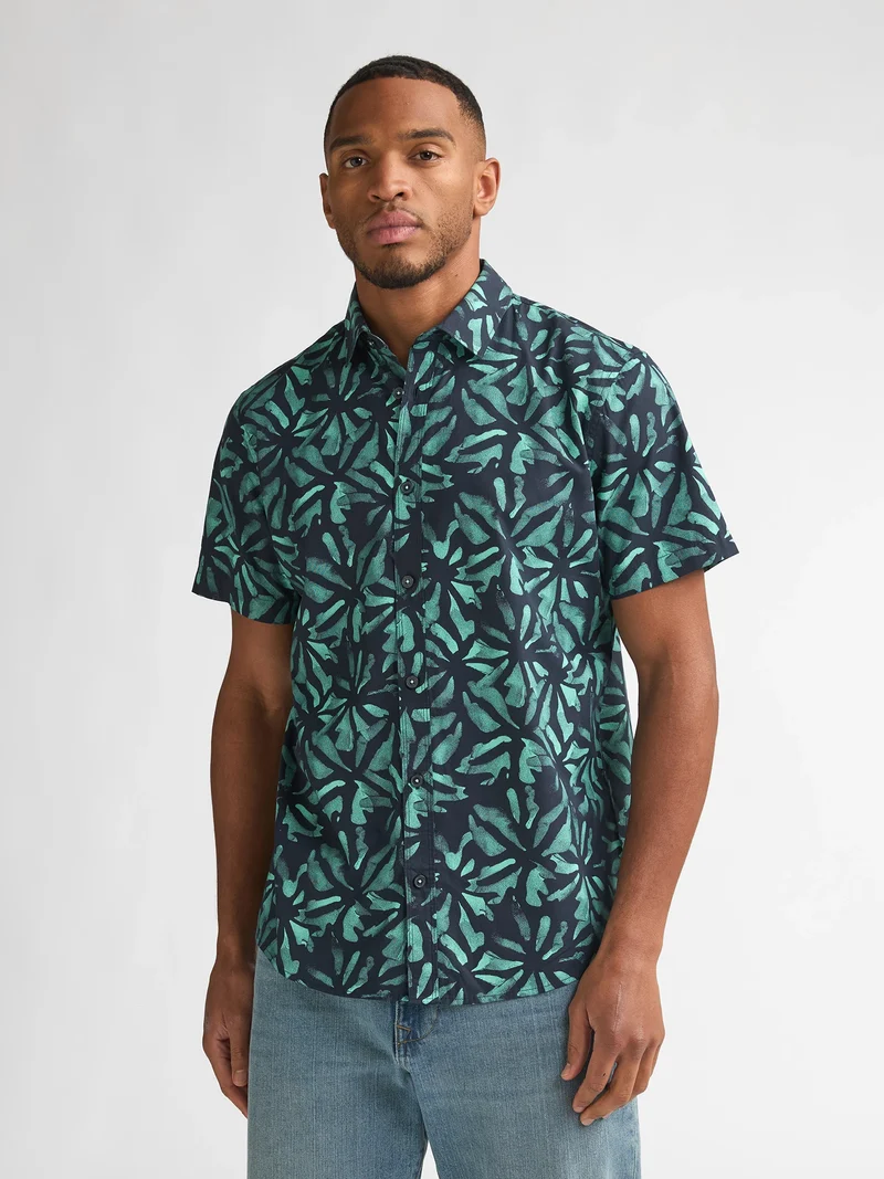 Overhemd met all-over print Noche