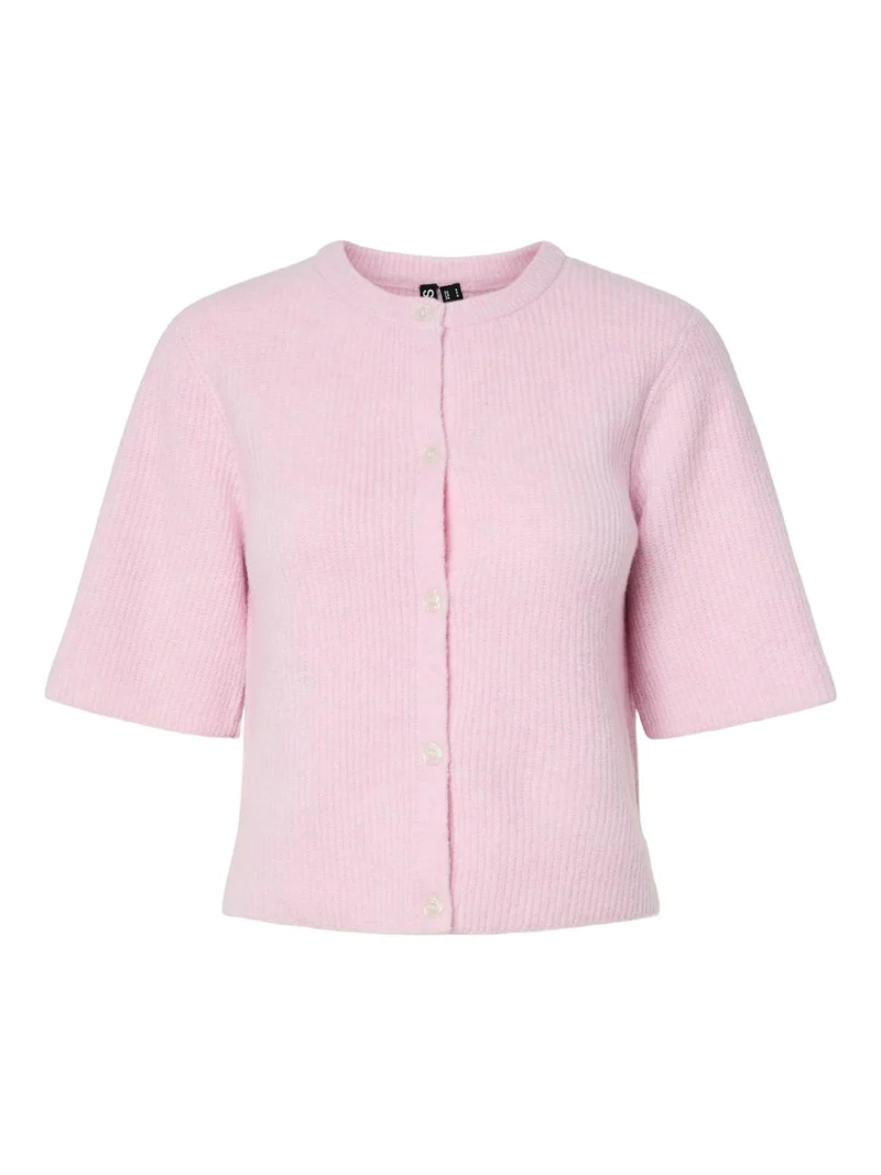 PCSILLY SS O-NECK KNIT CARDIG