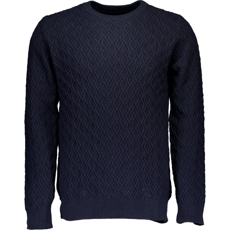 Recycle Knit Jumper Blue