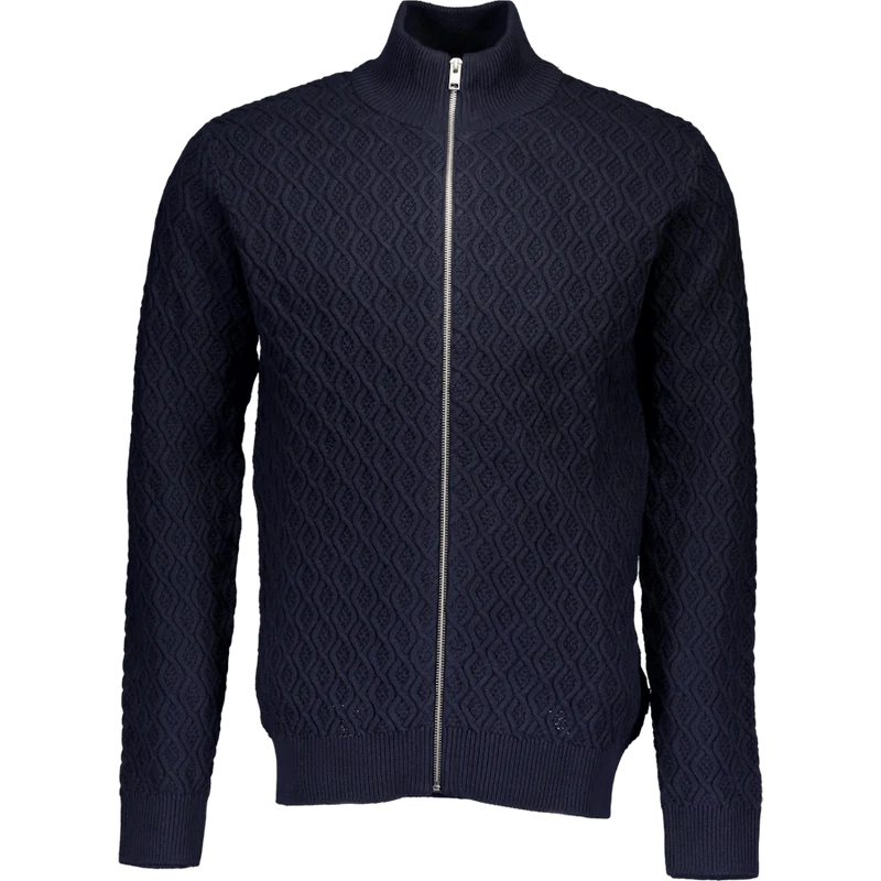 Recycle Full Zip Blue