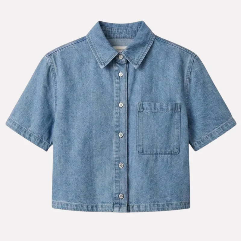 Blauw overhemd