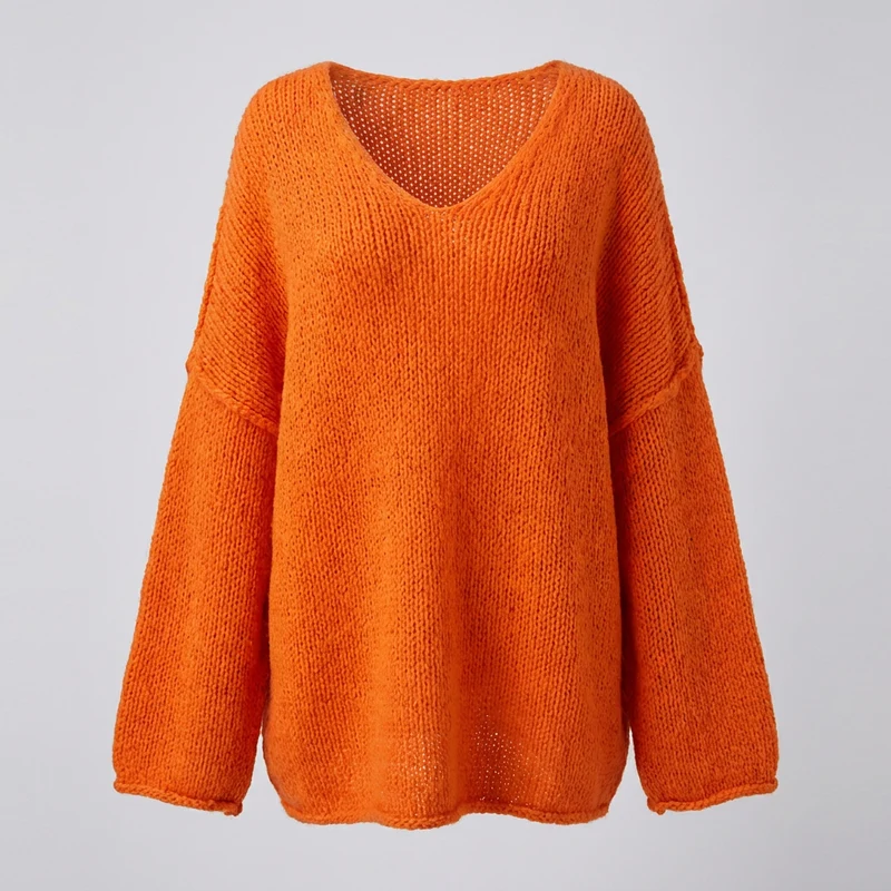Elegante trui met V-hals voor dames