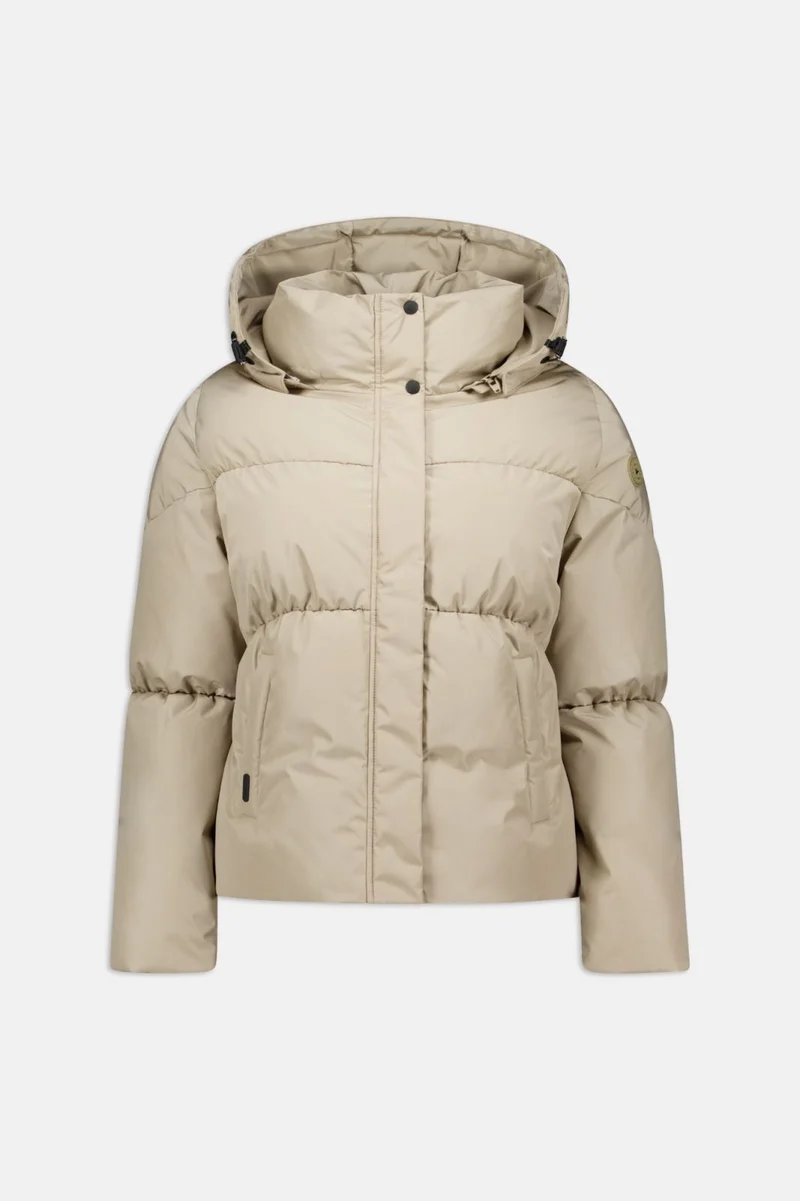 AIRFORCE JAS MAYA PUFFER JACKET BEIGE
