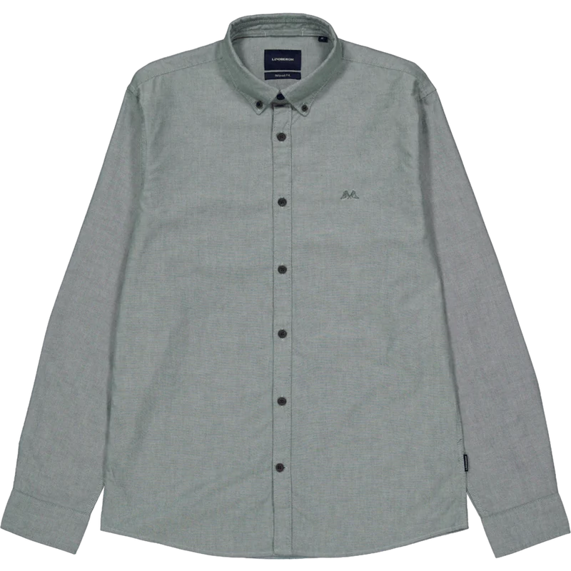 Oxford Shirt L/s Green