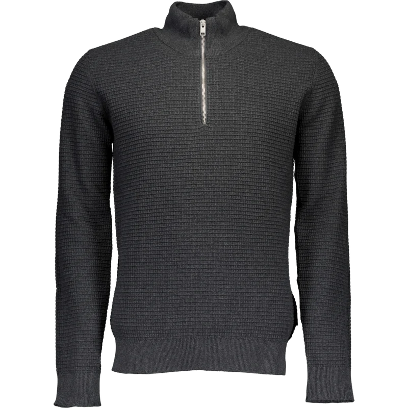 Half Zip Charcoal