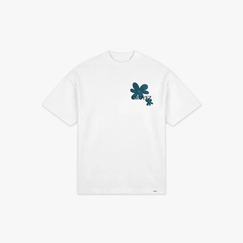 CROYEZ T-SHIRT BOTANIQUE T-SHIRT OFF WHITE