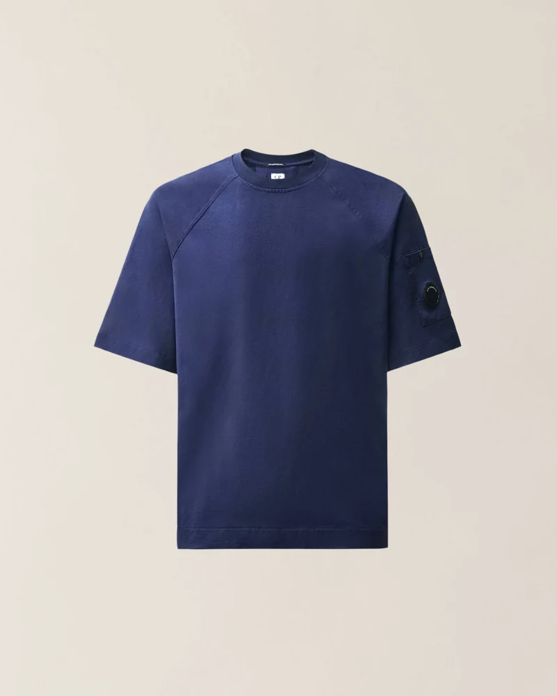 CP COMPANY T-SHIRT 21CMTS099A D-BLAUW
