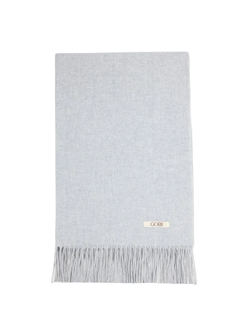 Oversized Cashmere Woven Scarf