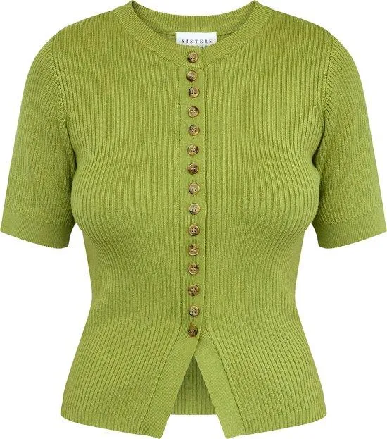 Top halia-new.ss lime green