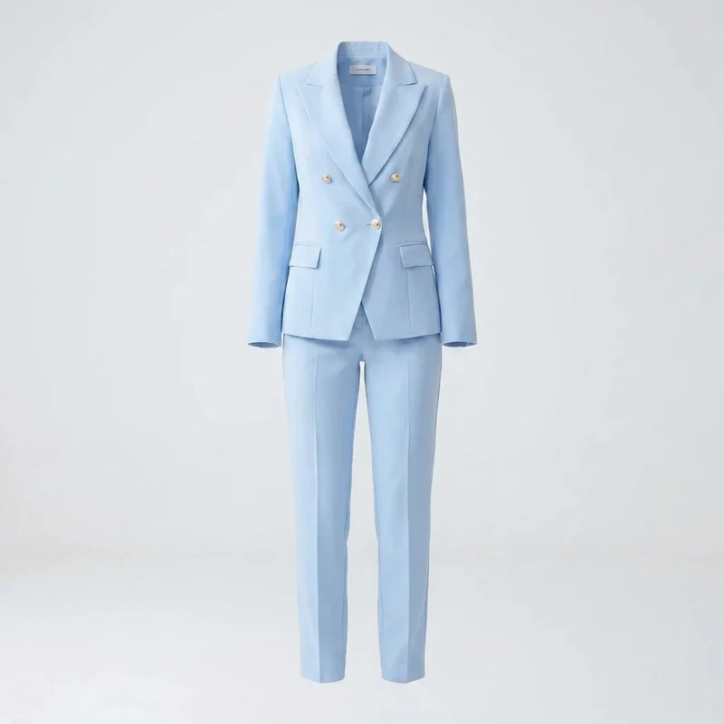 Tweedelige set met blazer en broek