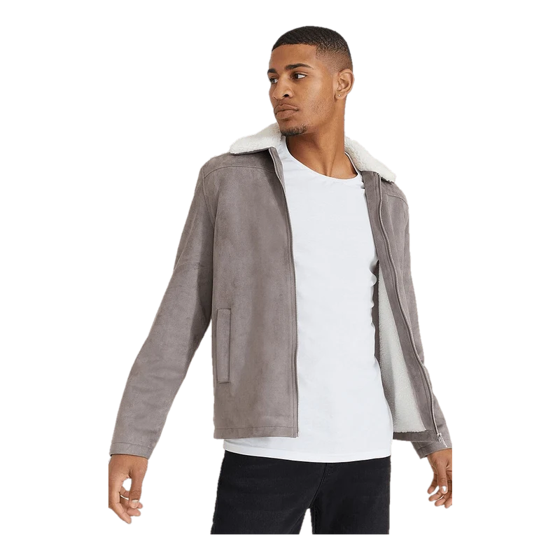 Studio Total Studio Total Teddy Fake Suede Jacket Mid