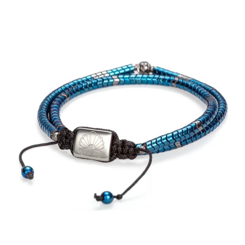 Flaweave Wrap Bracelet Turquoise