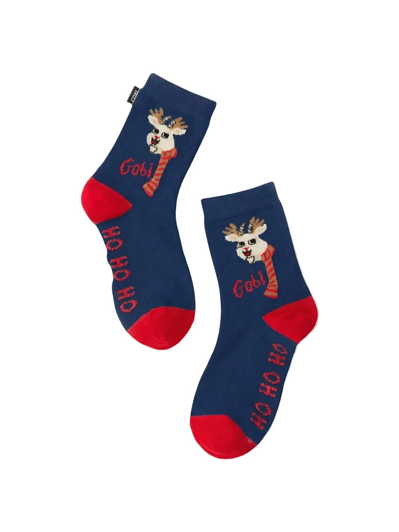 Gobi Christmas Cashmere Socks