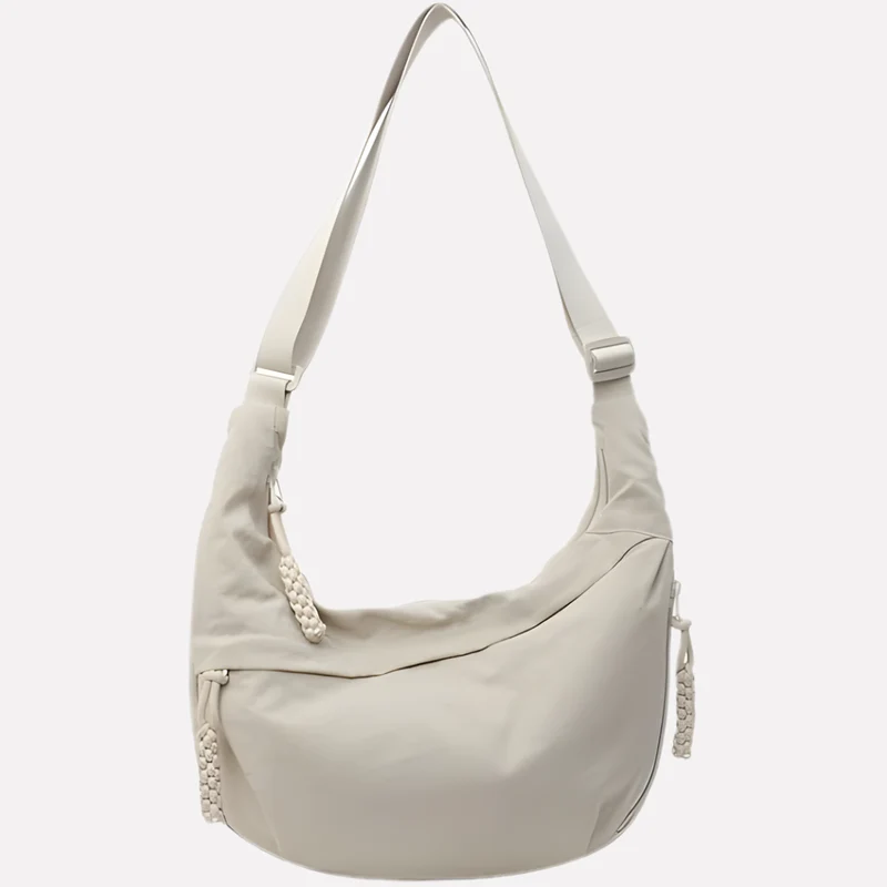 Halvemaanvormige crossbodytas voor dames