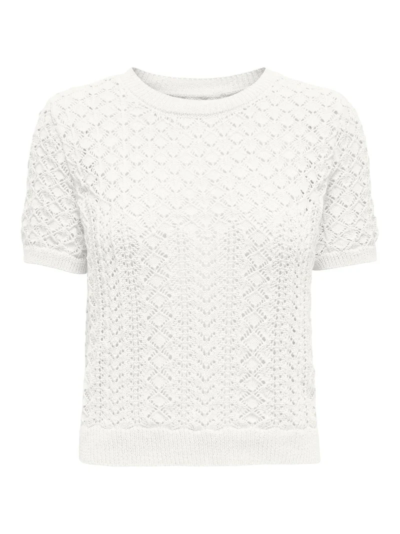 ONLSAGA LIFE SS O-NECK CC KNT